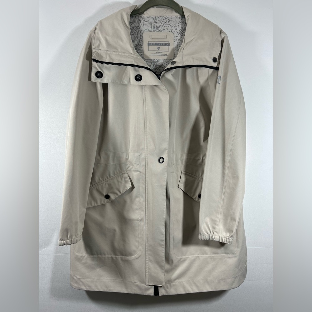 Bernardo Cream Trench Coat